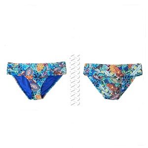 Bleu Rod Beattie Paisley Hipster Bikini Bottom in  Size 14